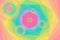 Spiral geometric gradient background colorfull illustration