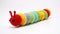 Spiral Group Crochet Caterpillar Toy - The Very Hungry Caterpy