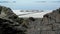 The Spiral Jetty on the Great Salt Lake