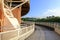 a Spiral Lookout Tower of Tai Po Waterfront Park