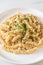 Spiral pasta mushroom cream sauce