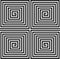 Spiral square texture. Seamless pattern.