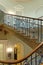 Spiral staircase inside Courtauld Gallery, Somerset House, London