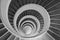 Spiral staircase monochrome