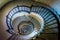 Spiral staircase in the Ponce de Leon Inlet Lighthouse, Florida.