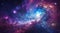 Spiral Stunning Galaxy. Colorful space background wallpaper.