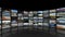 Spiraling Video Wall 360 Then Zoom In (black)