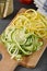 Spiralized Zucchini and Summer Squash