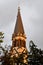 Spire of Basilica of St John the Baptist, Neu-kolln, Berlin