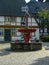 Spire of the Frankenberg monastery in Goslar, Lower Saxony, Germany