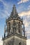 Spire of the gothic medieval cathedral of Magdeburg, Germany