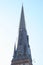 Spire of St. Andrew\'s Cathedral in Victoria, BC, Canada