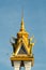 Spire of a temple in cambodia