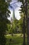 The spire of Trondheim Cathedral