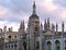 Spires Of King\'s College, Cambridge At Sunset