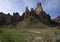 Spires in Leslie Gulch