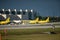 Spirit airplanes painted yellow at FLL Fort Lauderdale FL