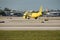 Spirit airplanes painted yellow at FLL Fort Lauderdale FL