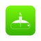 Spiritlamp icon digital green