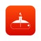 Spiritlamp icon digital red
