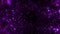 Spiritual Abstract Purple Bokeh Meditation Particles Background