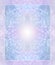 Spiritual Angelic sparkling magical border background