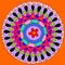 spiritual circle beautiful design mandala colorful mandala