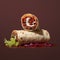 Spiritual Fast Food Burritos: A Richly Layered Delight