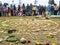 . Spiritual indigenous ceremony Chakana, Ecuador