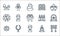 Spiritual line icons. linear set. quality vector line set such as torii gate, priest, eye, candle, rosary, taoism, candles,