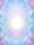 Spiritual symmetrical white light ethereal energy background