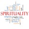 Spirituality Word Cloud Concept