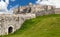 Spissky hrad castle ruin Spis region Slovakia Europe