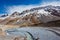 Spiti river in Spiti Valley in Himalayas