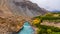 Spiti river valley in Lahaul Spiti region