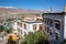 Spitok gompa Buddhist monastery with high Himalaya mountains on background, Ladakh