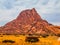 Spitskoppe mountain in Namibia