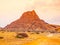 Spitzkoppe, aka Sptizkop - unique rock formation of pink granite in Damaraland landscape, Namibia, Africa
