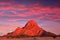 Spitzkoppe, beautiful hill in Namibia. Rock monument in the nature. Landscape in namibia. Stone in the nature, evening light in