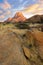 Spitzkoppe, landscape of famous red, granite rocks, Namibia, Africa