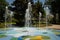 Splash pad at lake concord park in Casselberry, Florida