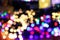 Splashes of lights abstract background, abstract background blurred lights of garlands