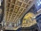 The splendid ceiling of the Basilica of Saint Paul, Rome