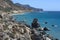 The splendid coast of southern Crete