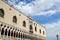 Splendid Ducal Palace in Venetian-style architecture in Venice i