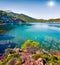 Splendid Mediterranean seascape in Turkey. Sunny view of a small