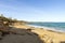 Splendid seascapes of Arenella Beach in Syracuse City, Sicily, Italy.