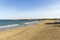 Splendid seascapes of Arenella Beach in Syracuse City, Sicily, Italy.