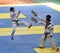 Splendid show of contestants with black belt --The seventh GoldenTeam Cup Taekwondo friendly competition