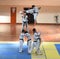 Splendid show of contestants with black belt --The seventh GoldenTeam Cup Taekwondo friendly competition